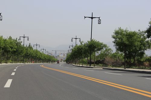 章丘市朱家峪景区道路管网工程